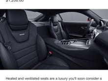 Climate comfort seat shows as available option for 2020 GT C here in Canada. 