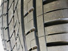 Tire tread wheel one