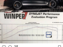 When i raced him he had 630whp/680wtq then went to the dyno and revised his tune to make more power 