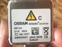 Sylvania D1S is just a rebranded OSRAM