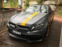 Mercedes-Benz C63 S Edition 1 spotted somewhere in Australia.