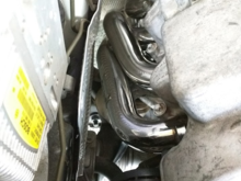 Passenger side from engine bay