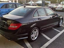 2013 C300 4Matic 1,414 Miles