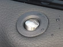 JBSPEED Aluminium AMG door pin closed