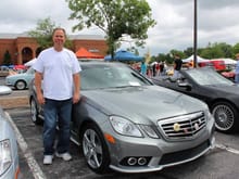 Me and My E350 at the 2013 St Louis European Auto Show.