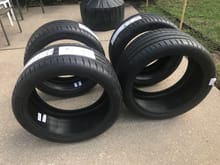 the tires