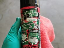 After get the interior wipe down with water, now try to apply rubber care to the door seals