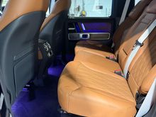 Rear seats pre-PDI
