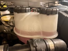 Balanced coolant after venting