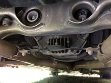 Rear differential to suspension cross-member bushing