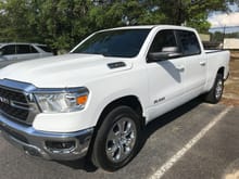 My company truck. 2022 Ram 1500 Hemi.