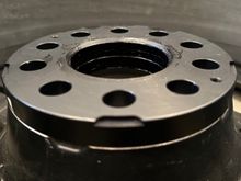 New greased spacers on cleaned wheels fit snug but still fit easy by hand not like the corroded ones