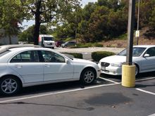 Original Wheels (the other white car is my Maxima 20th Anniversay Edition :) )