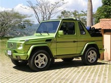 1999 G500 Cabrio with special color and designo leather interior