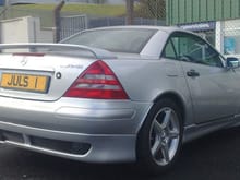 My First SLK (sold in 2015)