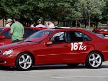 At a local autocross :)  I was running Dunlop Direzza Sport Z1 Star Specs this past season (08).  I have Koni adjustables and an H&amp;R front sway bar.  I run in stock class (g-stock) and was very competitive this season.