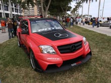 Mercedes Benz GLK RENNtech (Red Matte)