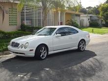 2001 clk 430, 85,000 miles Lorinser wheels.
White / gray interiors