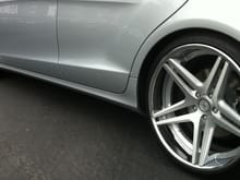 Garage - CLS 550 with DPE wheels