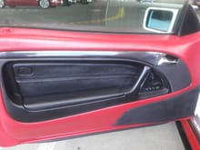 Changed interior color from gray to red and black with carbon fiber trims