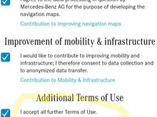 Android terms from Mercedes Me app. 