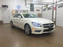2012 CLS 550 4 MATIC WHITE/BLK