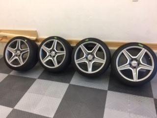 Wheels and Tires/Axles - W204 C63 AMG Wheels - Used - 2008 to 2012 Mercedes-Benz C63 AMG - 2008 to 2012 Mercedes-Benz C300 - Lexington, MA 02420, United States