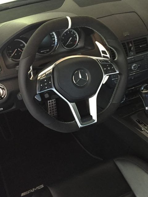Interior/Upholstery - W204 FL Leather Wrapped Steering Wheel Airbag - Used - Pleasanton, CA 94566, United States