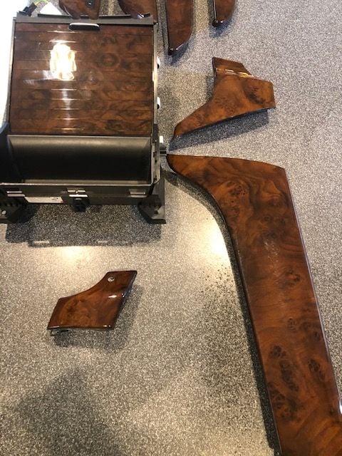 Interior/Upholstery - X 166 /W 166 Burll Walnut Wood Trim $350 - Used - 2013 to 2019 Mercedes-Benz GL550 - Sykesville, MD 21784, United States
