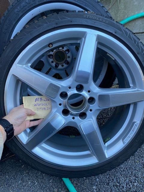 Wheels and Tires/Axles - AMG CLS 218 5 spoke 19x8.5 and 19x9.5 - Used - 2013 to 2016 Mercedes-Benz CLS550 - 2012 to 2016 Mercedes-Benz SL550 - Fpo, Ap Military, Japan