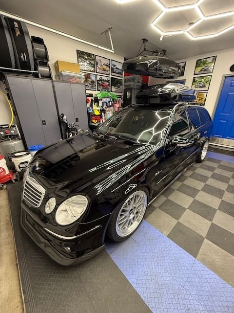 2007 Mercedes-Benz E63 AMG - 2007 Mercedes-Benz E63 AMG Wagon - Modified - 6-Speed Manual swapped - Used - VIN WDBUH77X67B139343 - 145,000 Miles - 8 cyl - 2WD - Manual - Wagon - Black - Stevensville, MD 21666, United States