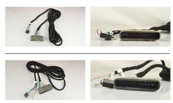 Amplifier bypass harness.