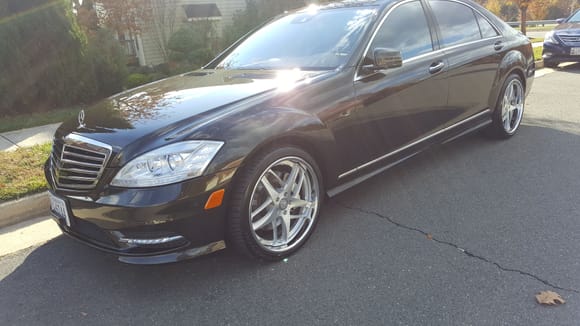 This is my new ride 2013 S550 4Matic fully loaded.