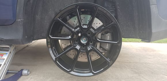 18" over rear