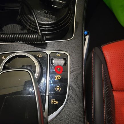 Command Power button circled in red