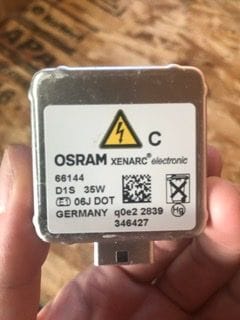 Sylvania D1S is just a rebranded OSRAM