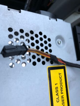 This is the unconnected plug I found behind the radio.  What is it for?  Mercedes does not show these colored wires in their color coded key. 
