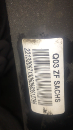 Barcode on strut