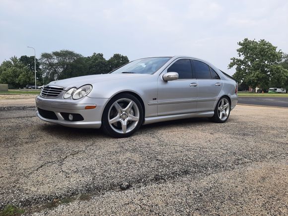 C-55 with CLK AMG wheels