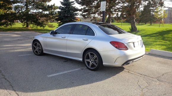 18" 5 Spoke AMG Wheels