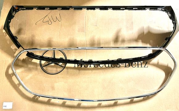 Chrome grille trim separated from frame without breaking any tabs.