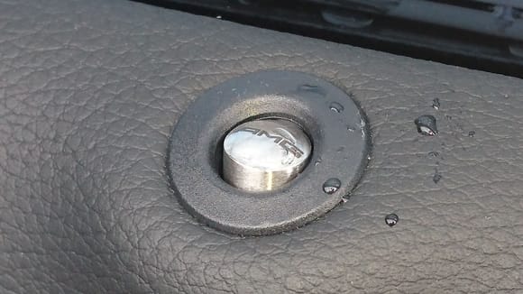 JBSPEED Aluminium AMG door pin closed