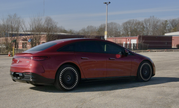 2022 EQS 53 AMG at the Ball Park