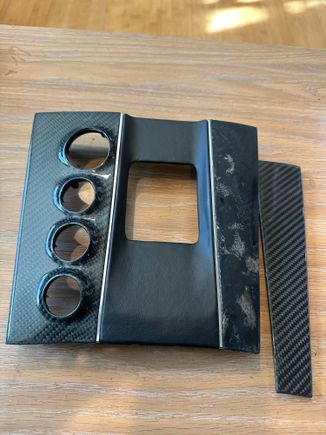 Here you can see the poor preparation of the original surface. The left side was also delaminating.