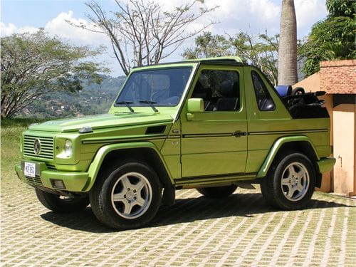 1999 G500 Cabrio with special color and designo leather interior