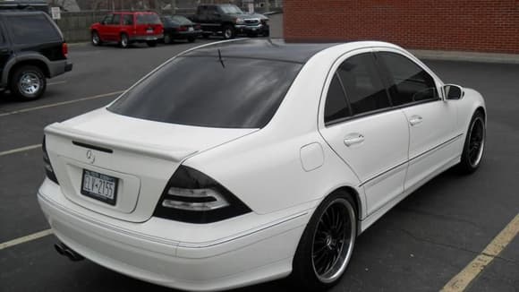 black vinyl roof done a few months ago,