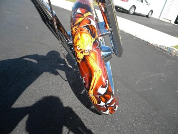 back of front fender