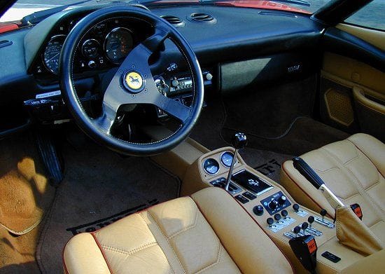 Ferrari 308 interior