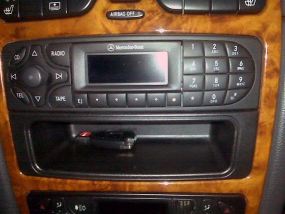 2003 clk320 head unit