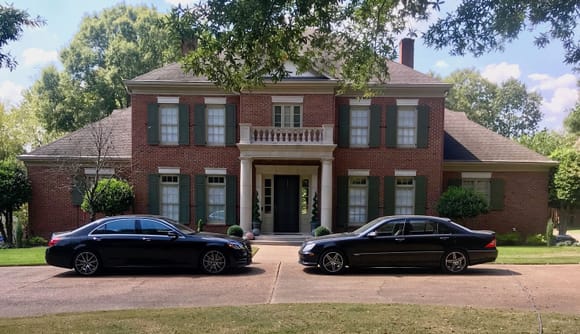 2020 S560 4matic  and 2004 S600 designo Lorinser